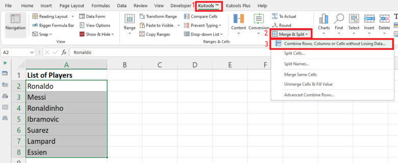 How to Convert Column List to Comma Separated List in Excel - Computing.net